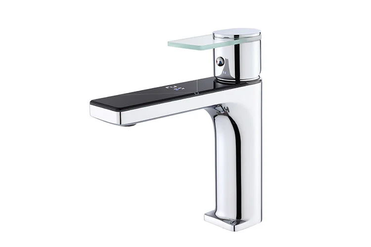 Brass Smart Temp Display Basin Faucet