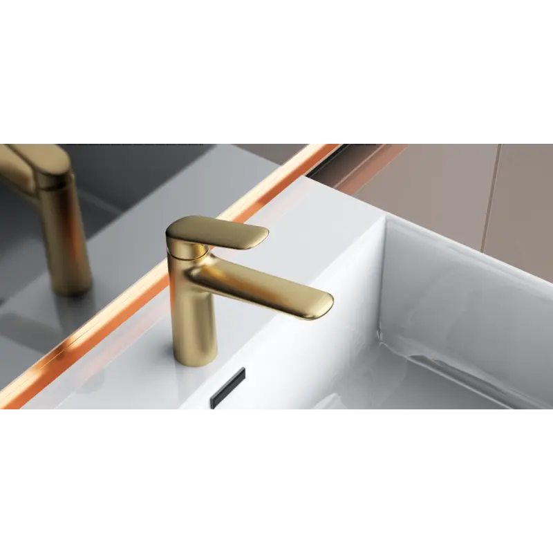 Vattenfall Handfat Kranar Enkelt hål för Handfat